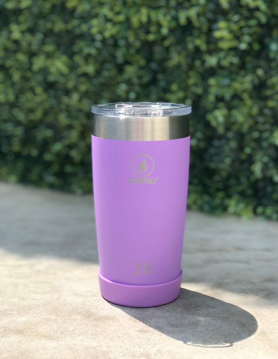 Termo de acero inoxidable con tapa flip top 600 ml 4