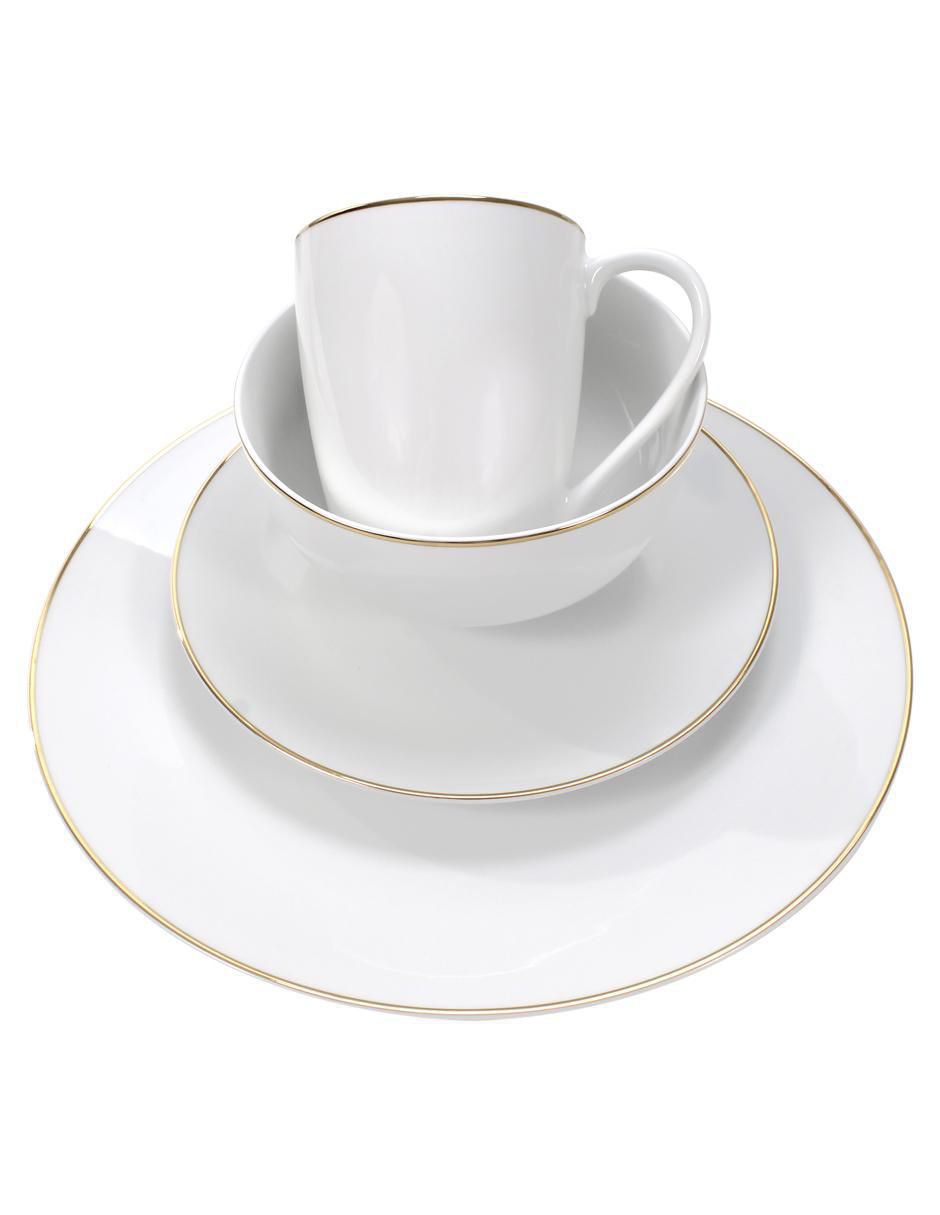 Set de tazas apilables de porcelana Crown Baccara™ con organizador, 5  piezas