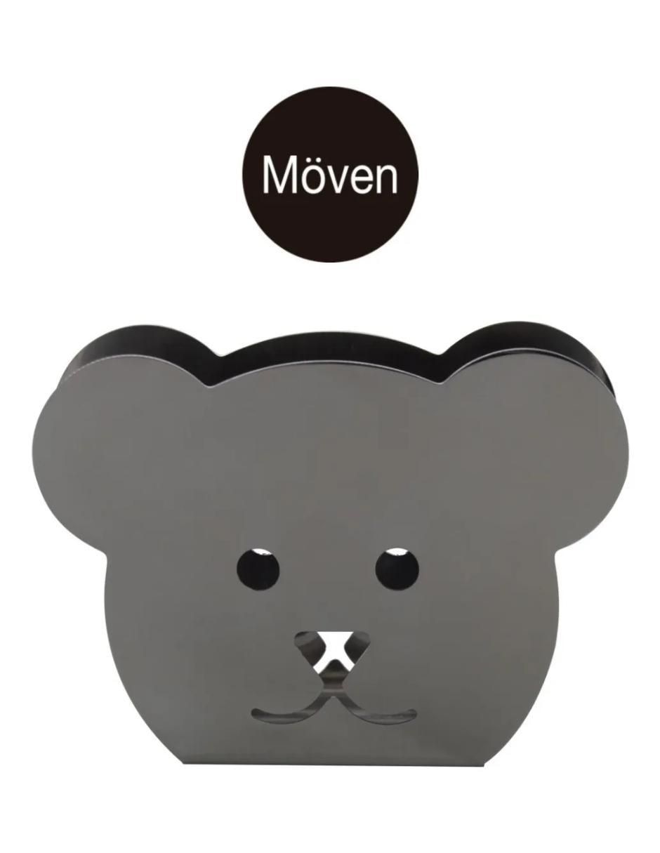 Set de servilleteros Möven de acero inoxidable 2