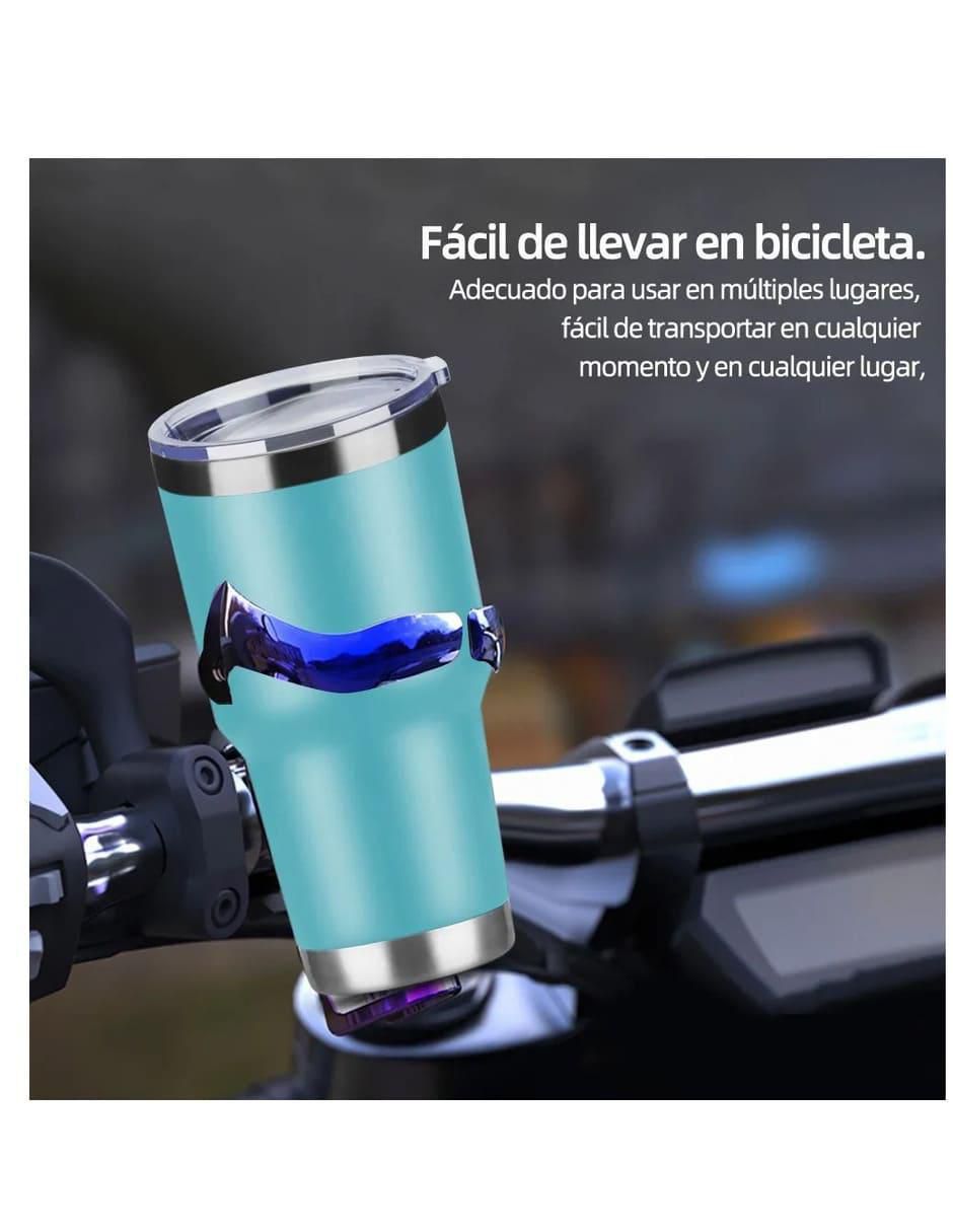 Termo de acero inoxidable con tapa doble rosca 800 ml 3