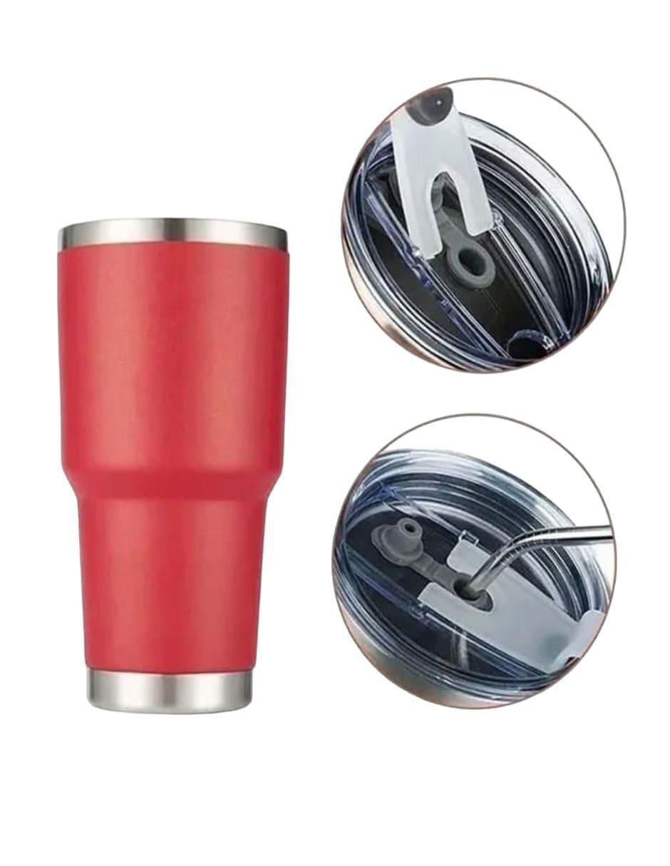 Termo de acero inoxidable con tapa doble rosca 800 ml 2