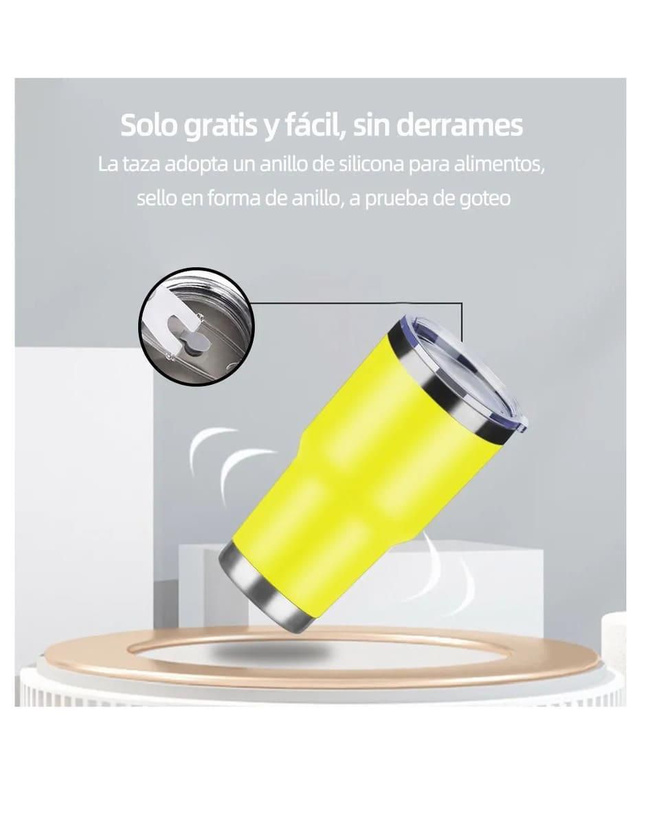 Termo de acero inoxidable con tapa doble rosca 2