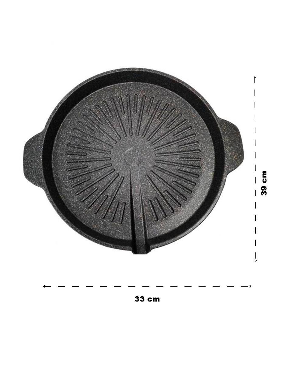 Comal de aluminio anodizado 2