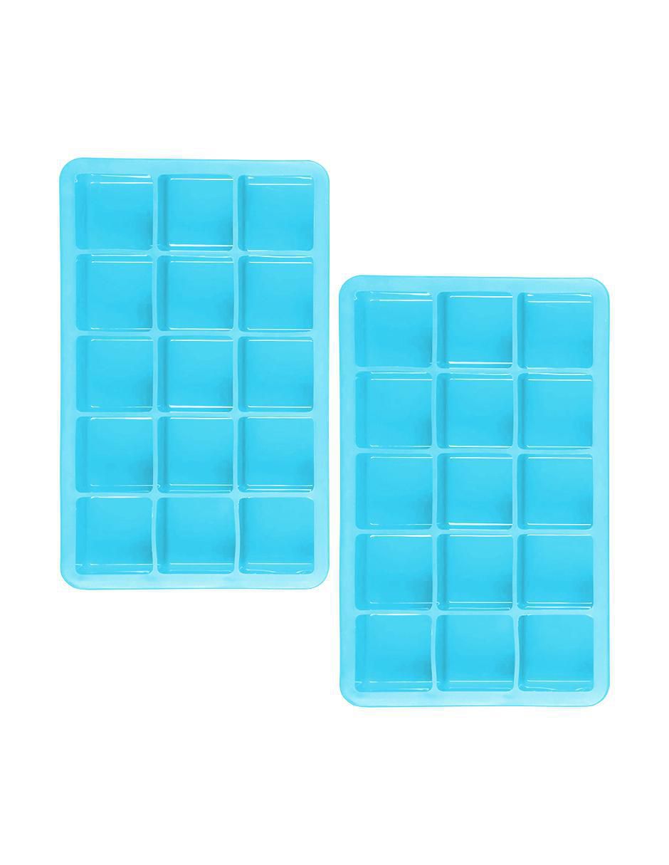 Molde para hielos coquo set 2 charolas hielo 3x5 charolas de hielo