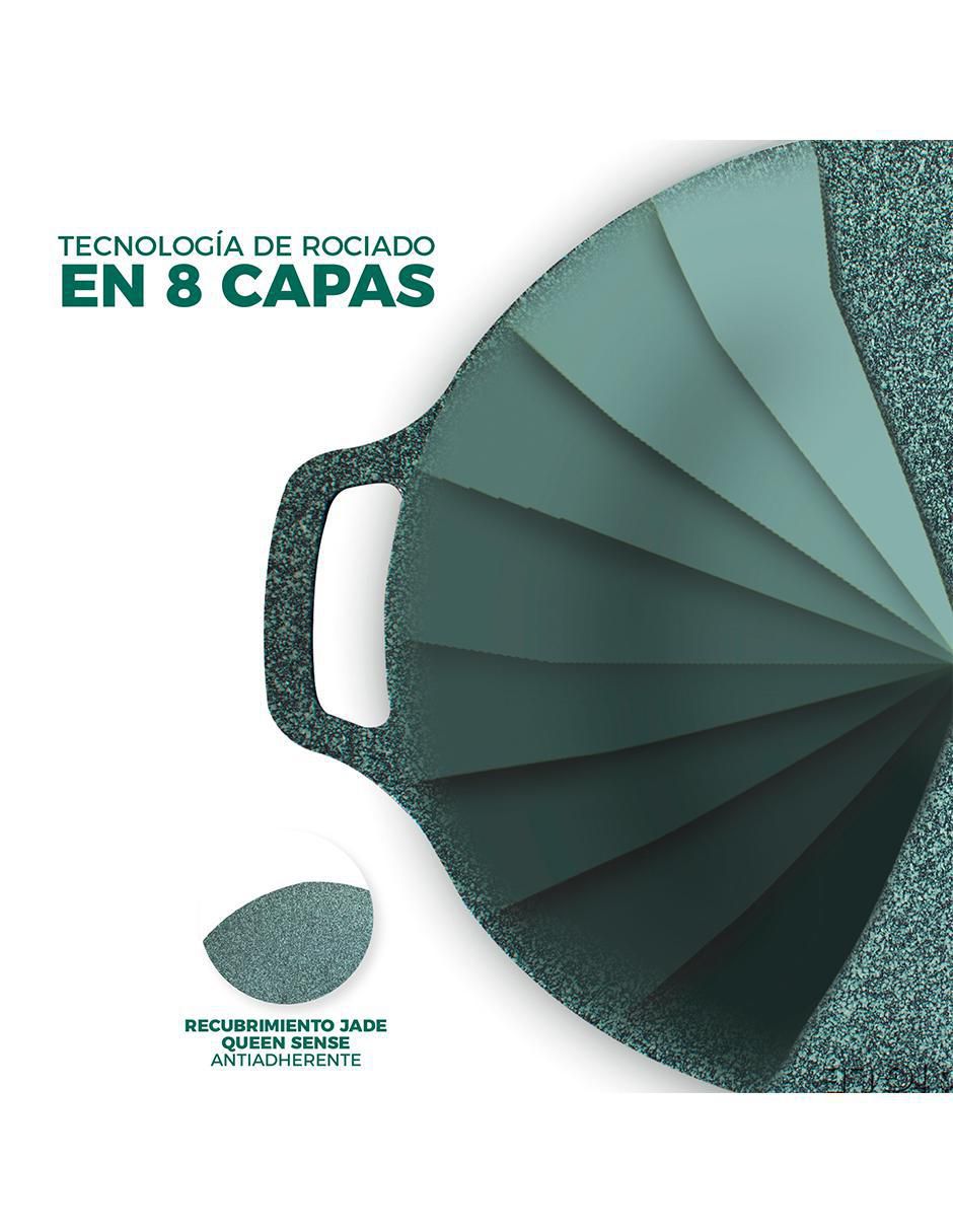 Comal aluminio anodizado 3