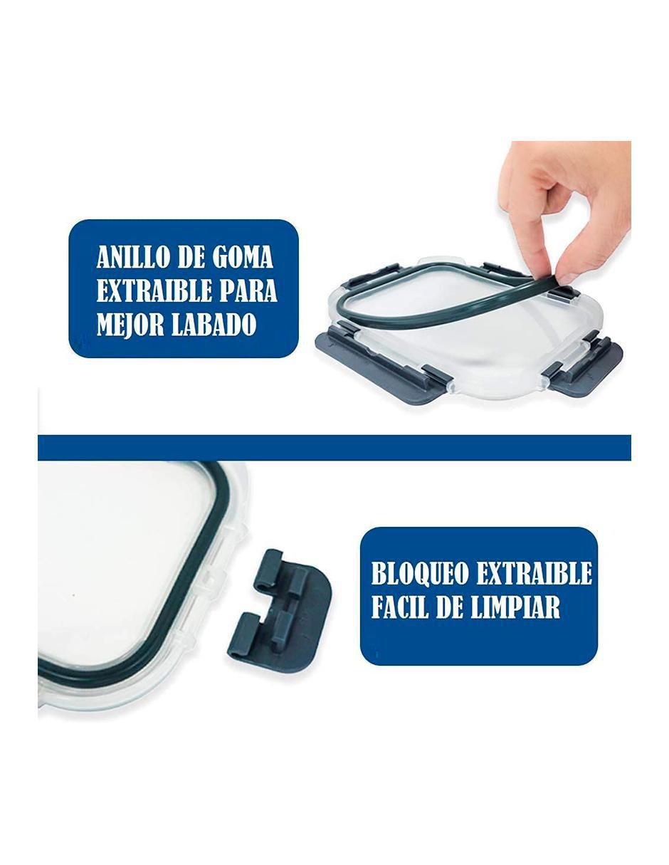 Set contenedores de vidrio 24 piezas 4