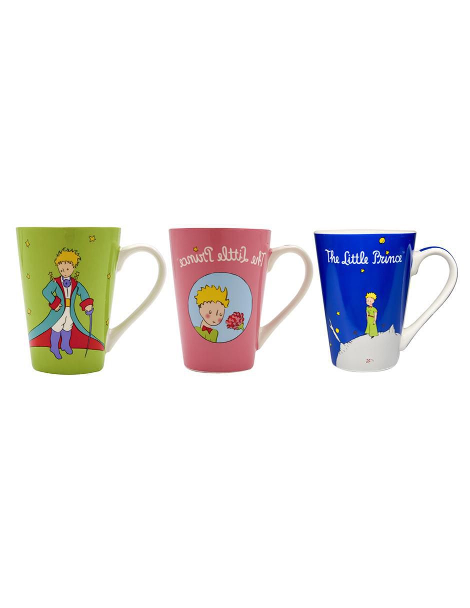 Set de tazas clásicas El Principito 3 piezas Set de tazas clásicas El Principito 3 piezas