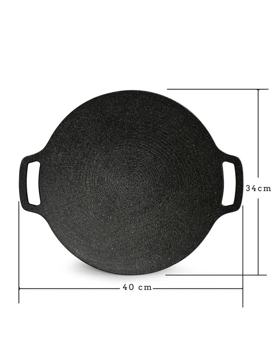 Comal aluminio anodizado 5