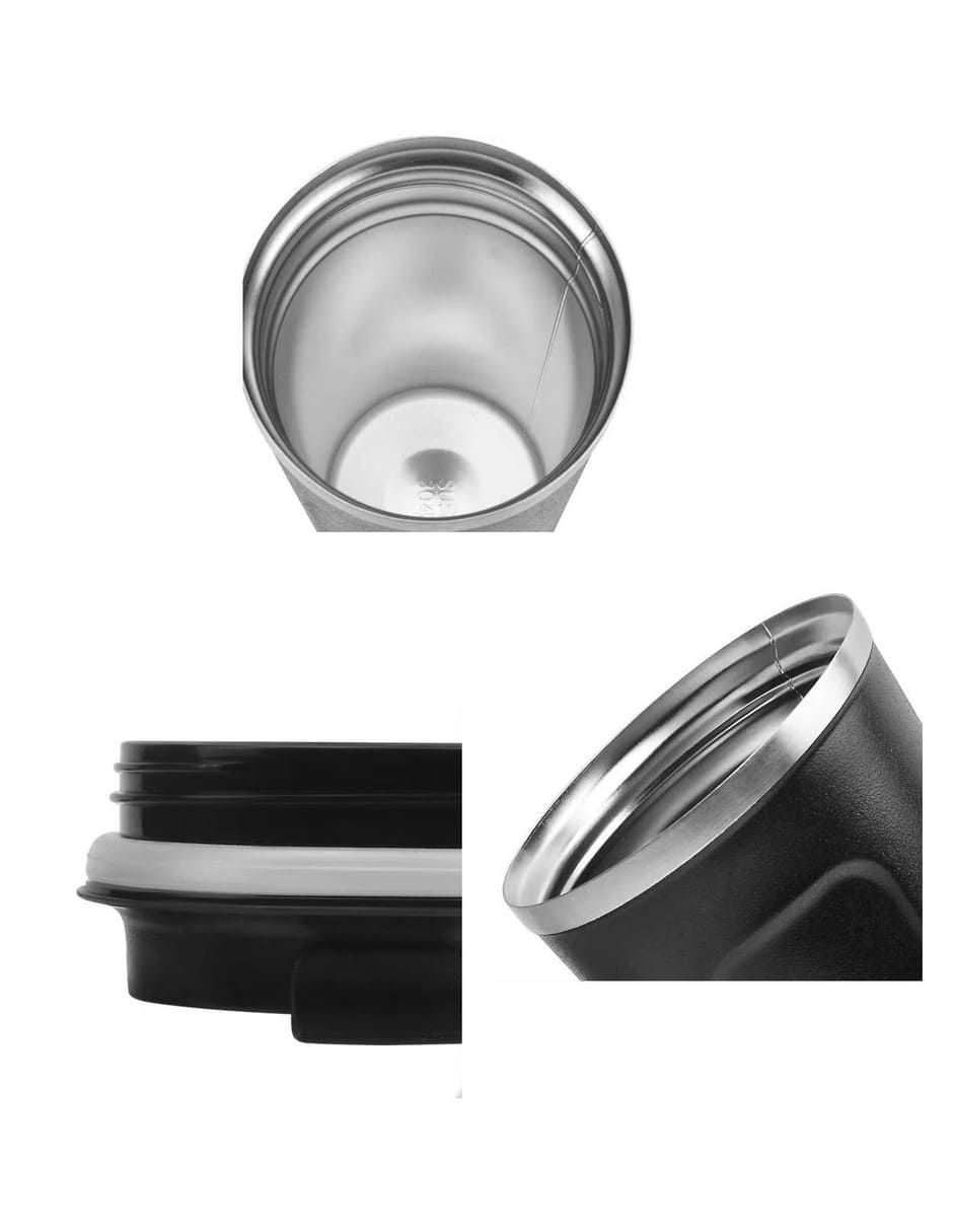 Termo de acero inoxidable con tapa rosca 500 ml 2