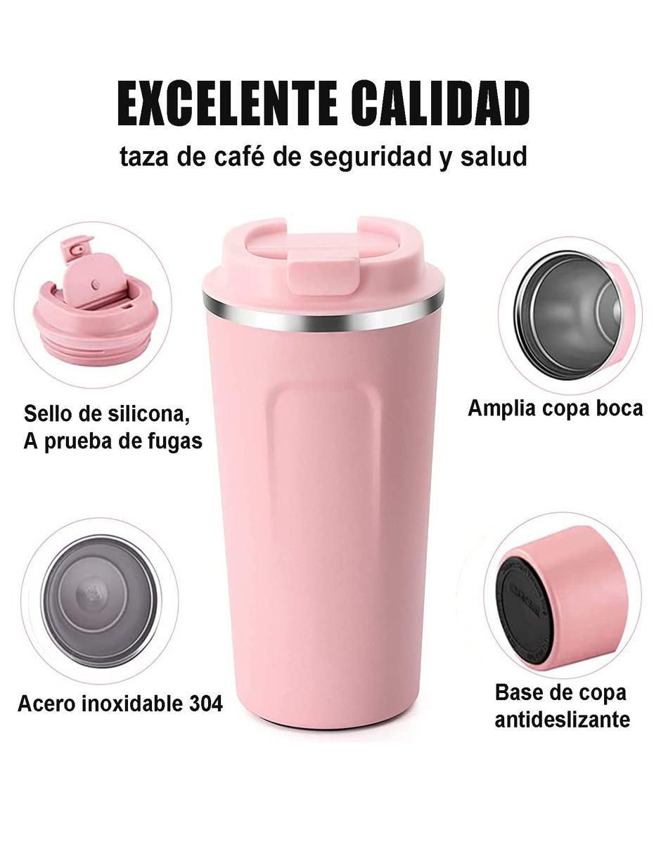 Termo de acero inoxidable con tapa rosca 500 ml 2