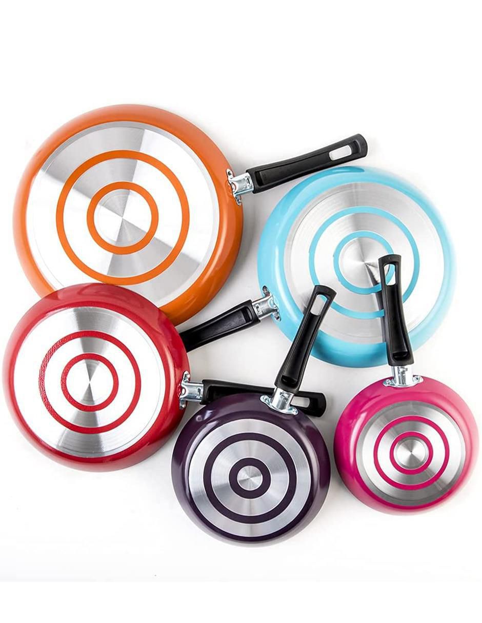 Set de sartenes Fashion Cook de aluminio 6 piezas 3