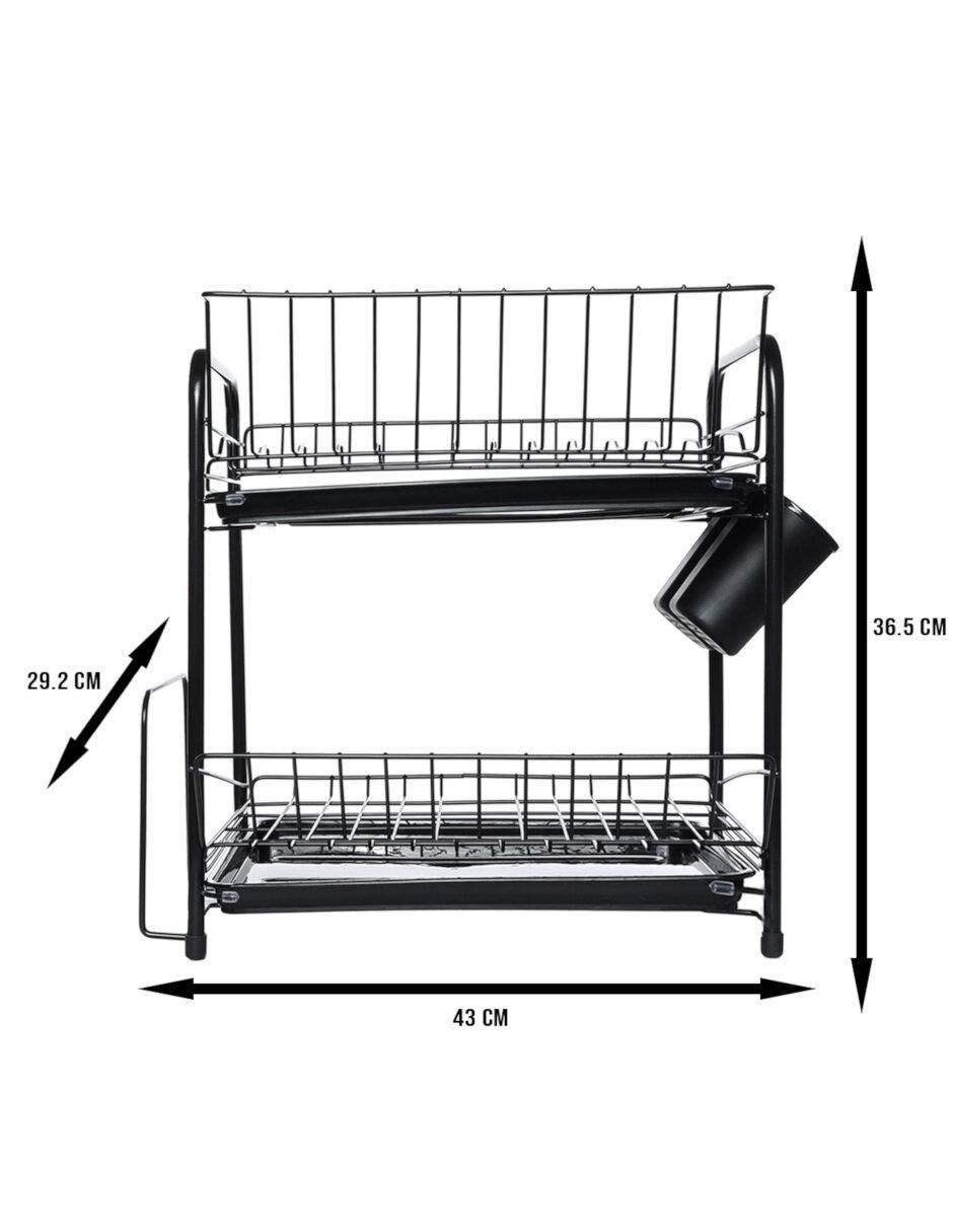 Escurridor de Acero p/Trastes y Platos - EKE Life Home