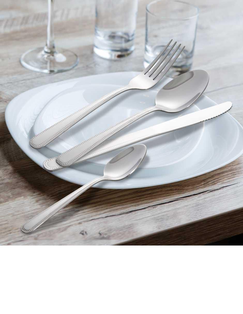 Set cubiertos de acero inoxidable 12 piezas 3