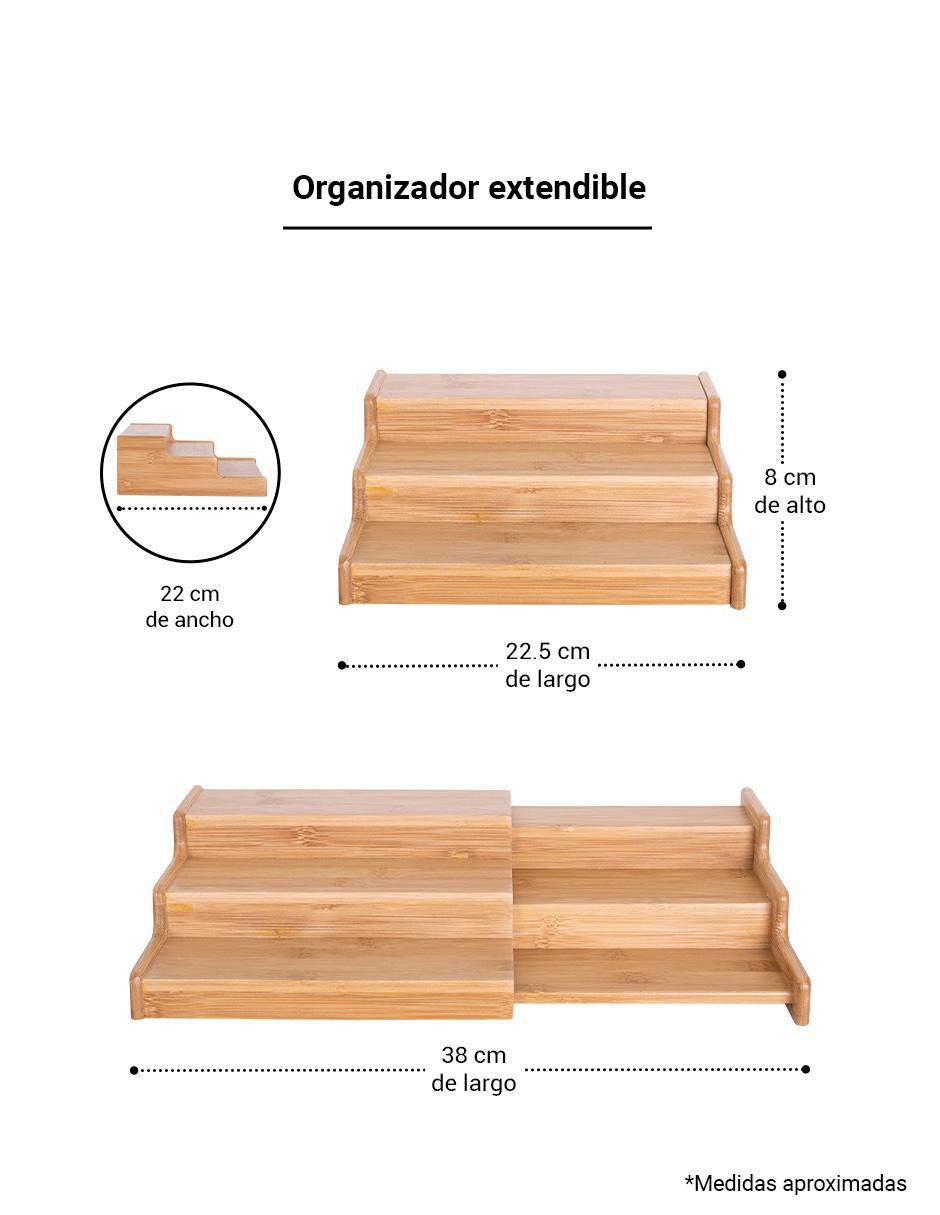 Estante de bambú HMX-S012 6