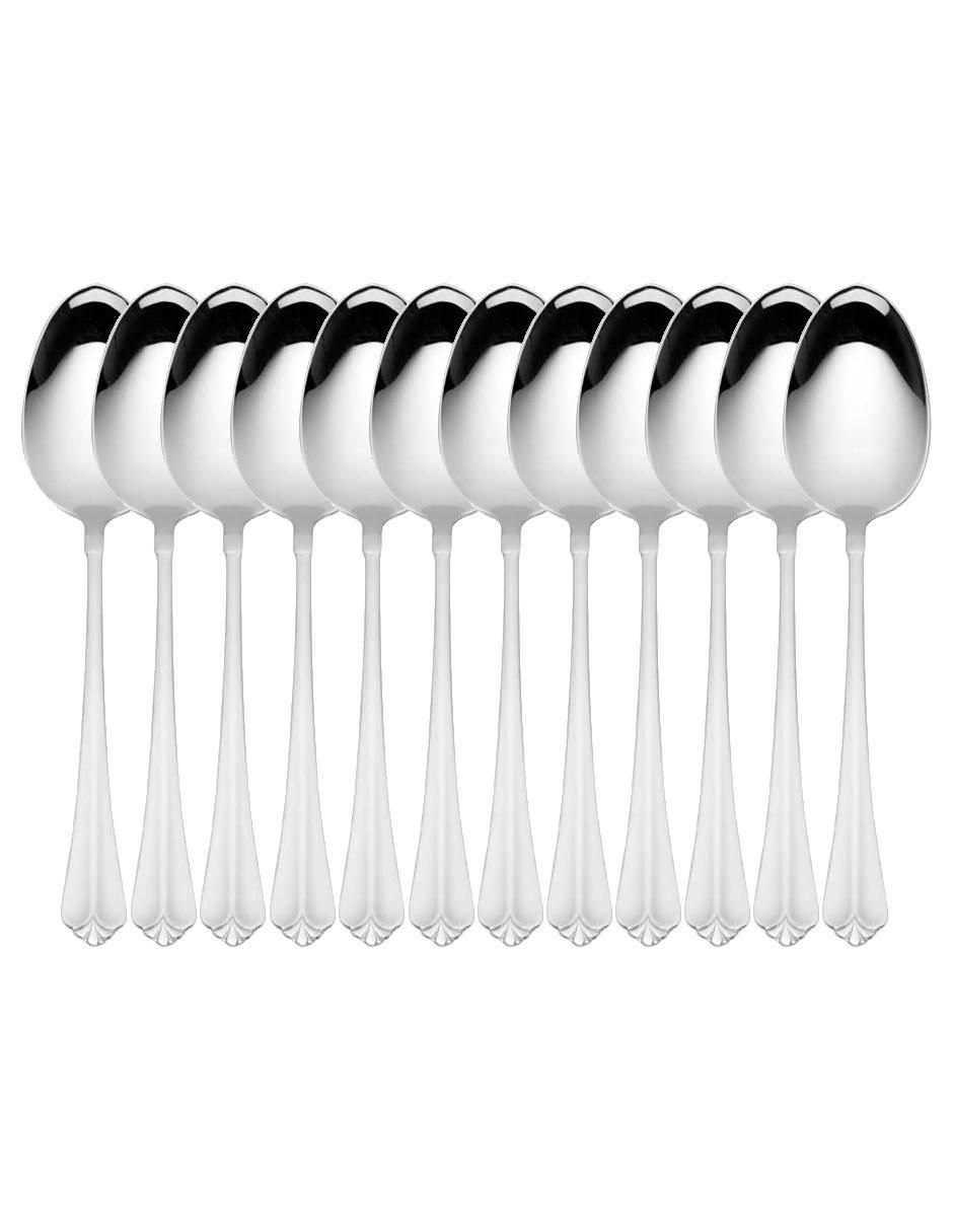 Set cubiertos de acero inoxidable 12 piezas
