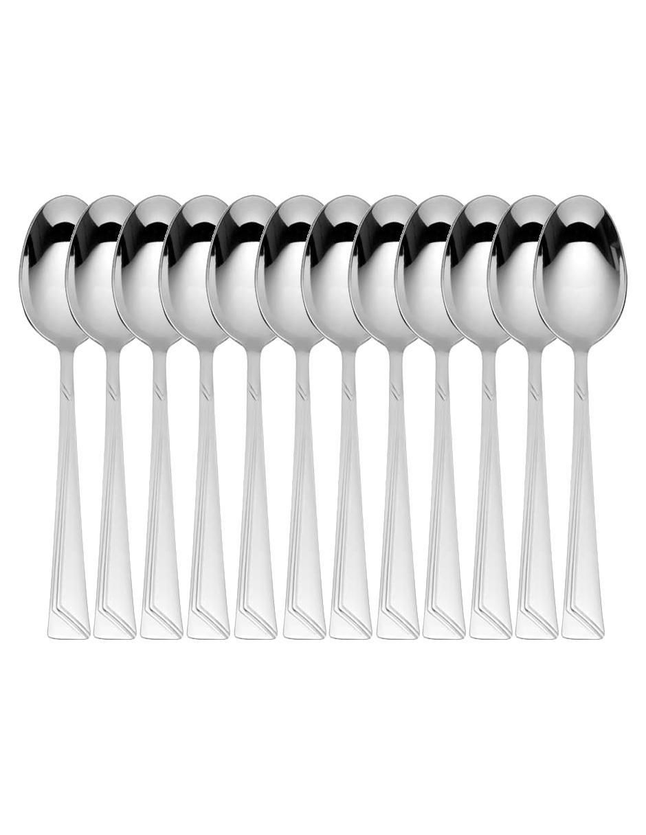 Set cubiertos de acero inoxidable 12 piezas