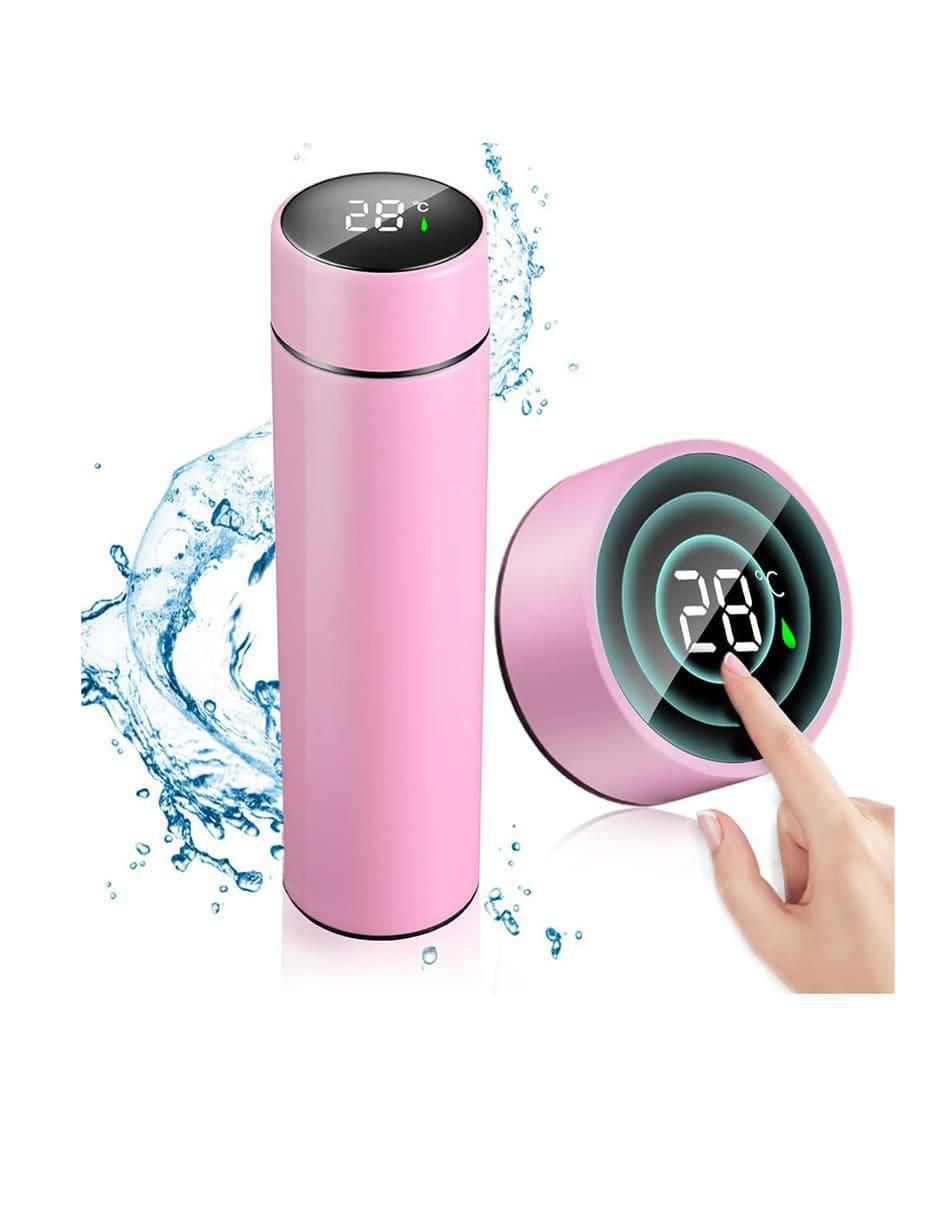Termo de acero inoxidable con tapa push pull 2