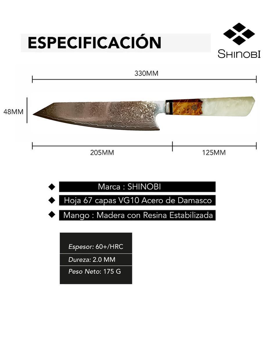 Cuchillo para chef ms hometech 3