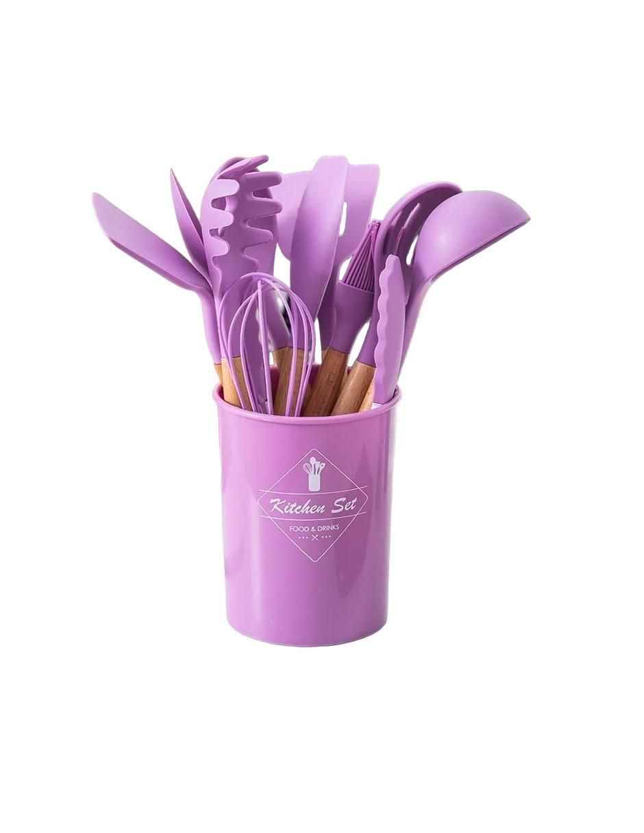 Set utensilios de silicón 2