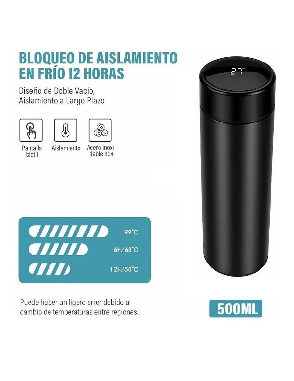 Termo de acero inoxidable con tapa rosca 3
