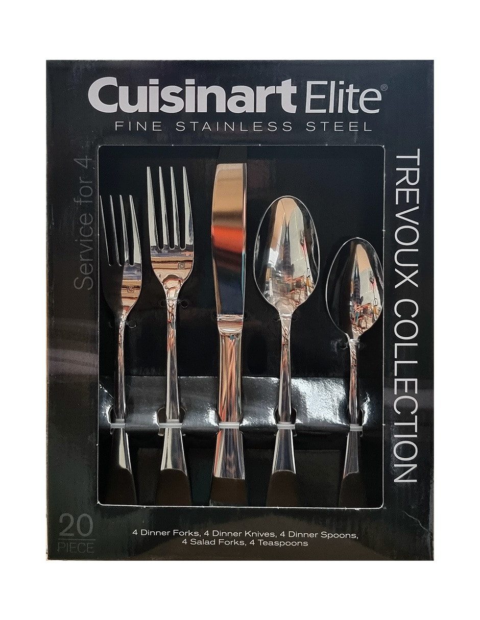 Set cubiertos Trevoux de acero inoxidable 20 piezas 2