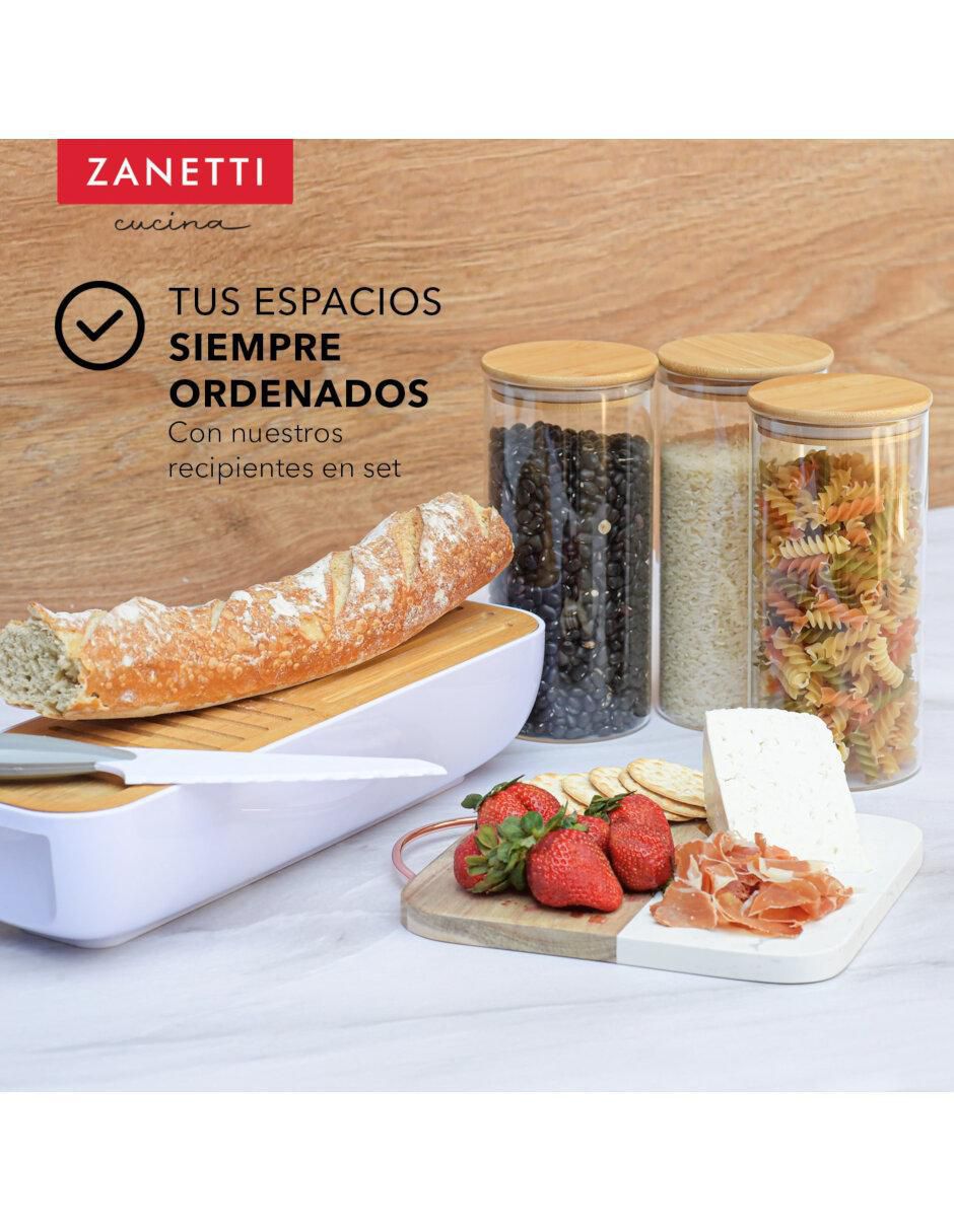 Frasco de almacenamiento de vidrio hermético 6