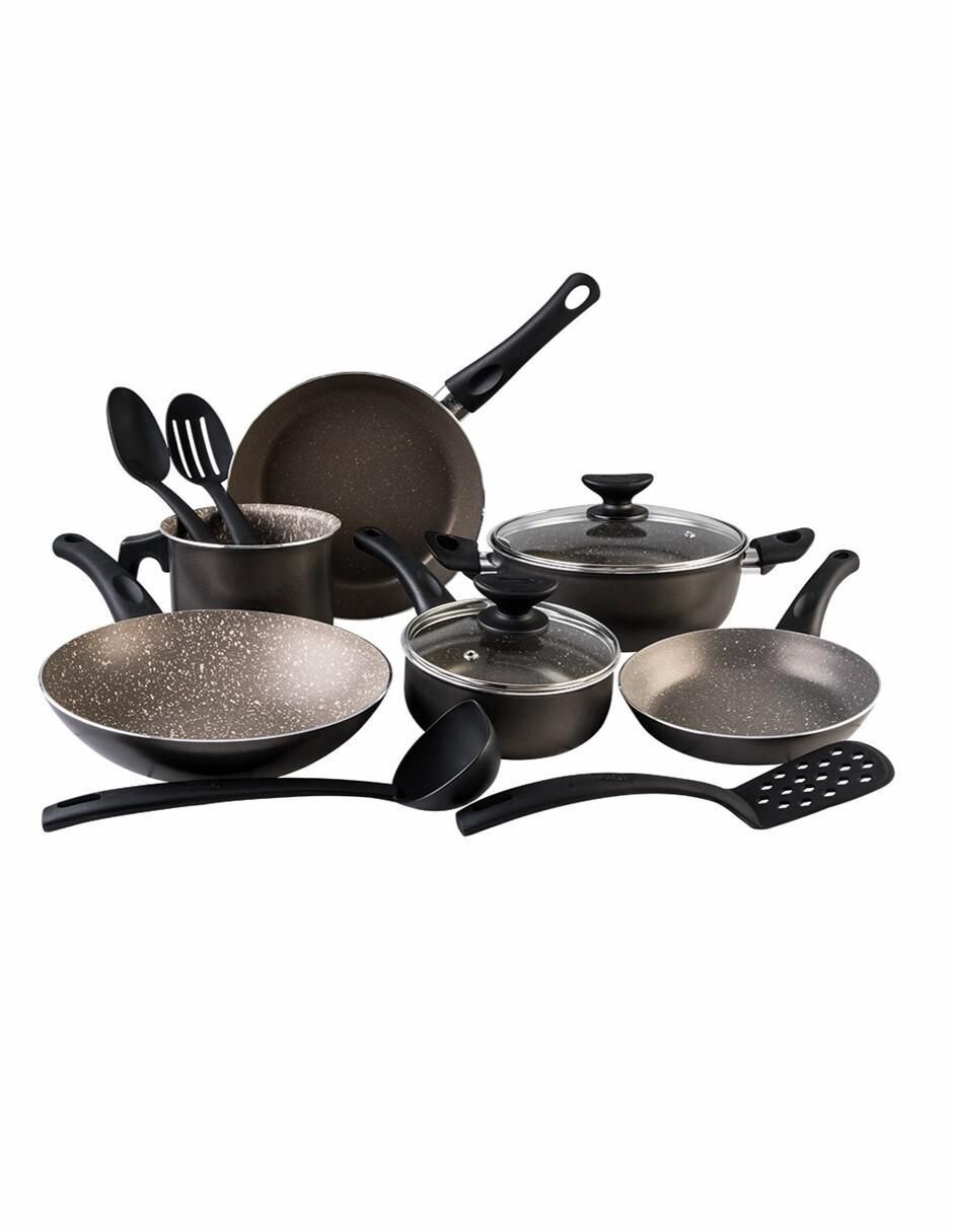 Batería de cocina Onix de aluminio antiadherente sin PFOA 13 piezas 3