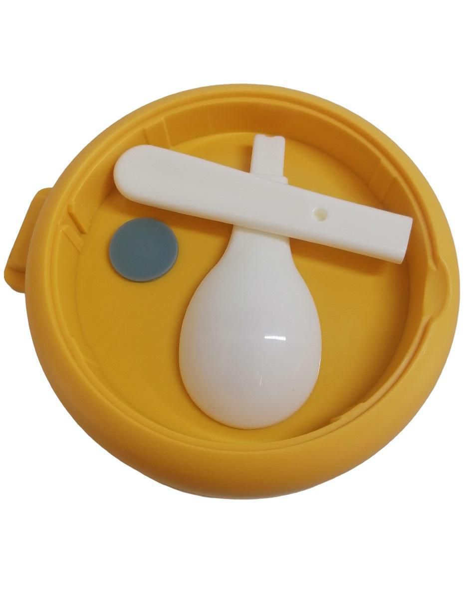 Lonchera de acero inoxidable con tapa rosca 530 ml 4