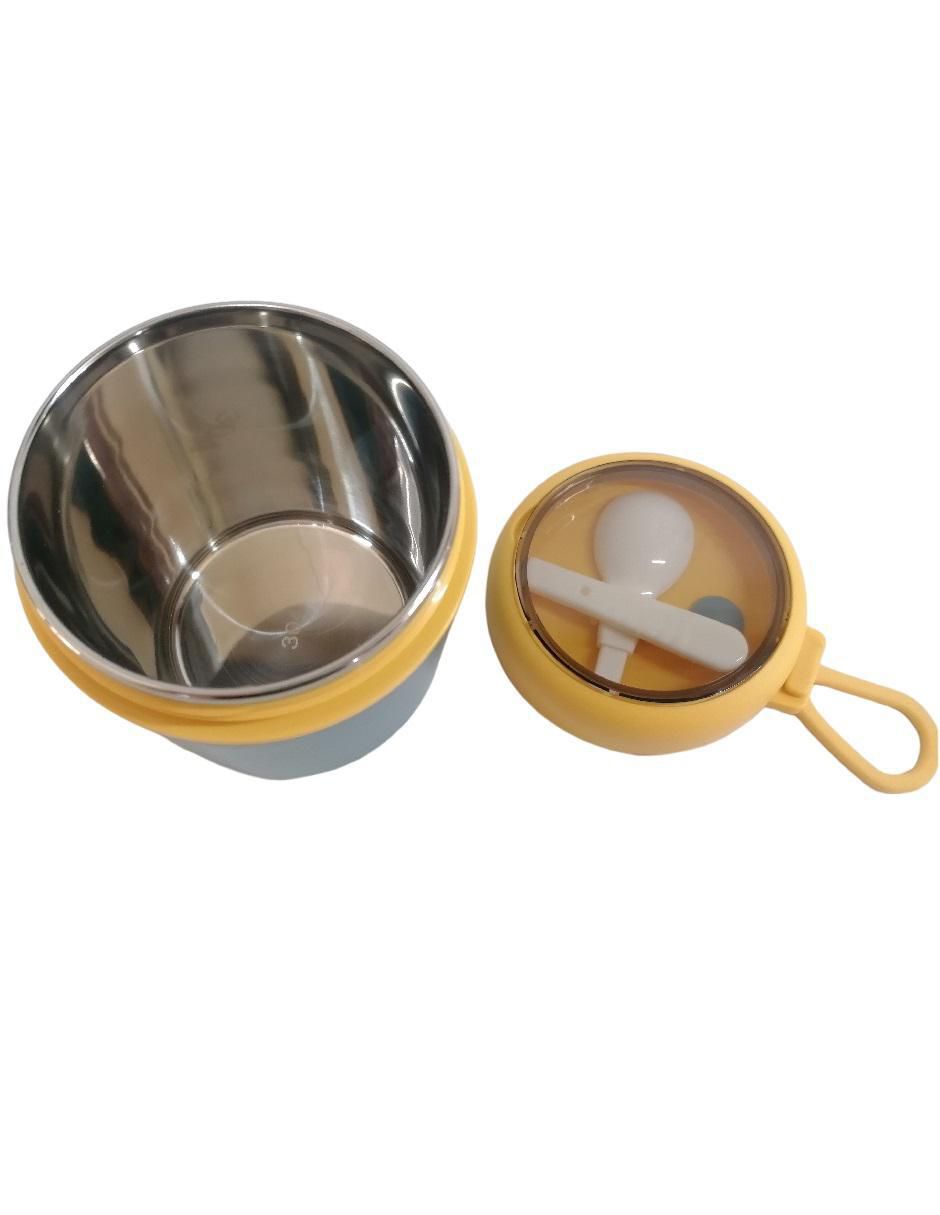 Lonchera de acero inoxidable con tapa rosca 530 ml 5