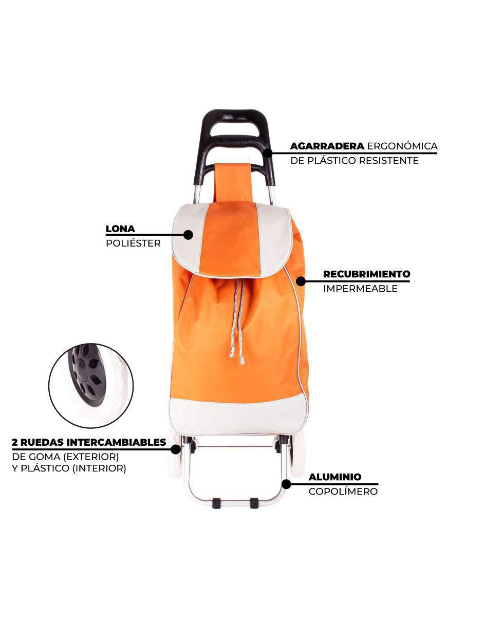 Carrito de compras áreas múltiples queen sense no aplica acero cromado