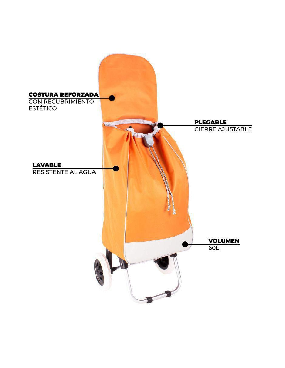 Carrito de compras áreas múltiples queen sense no aplica acero cromado