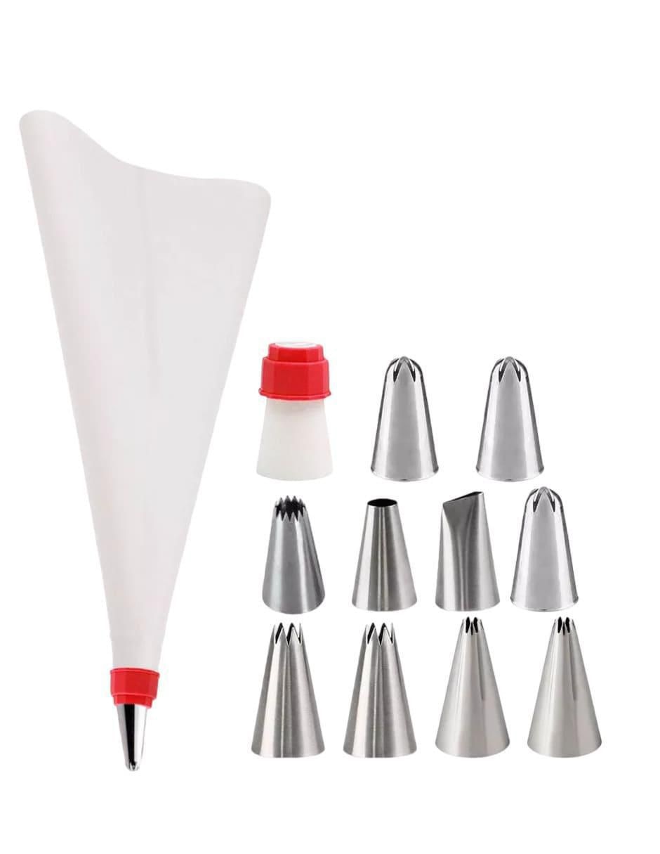 Set de Duyas 12 piezas de acero inoxidable