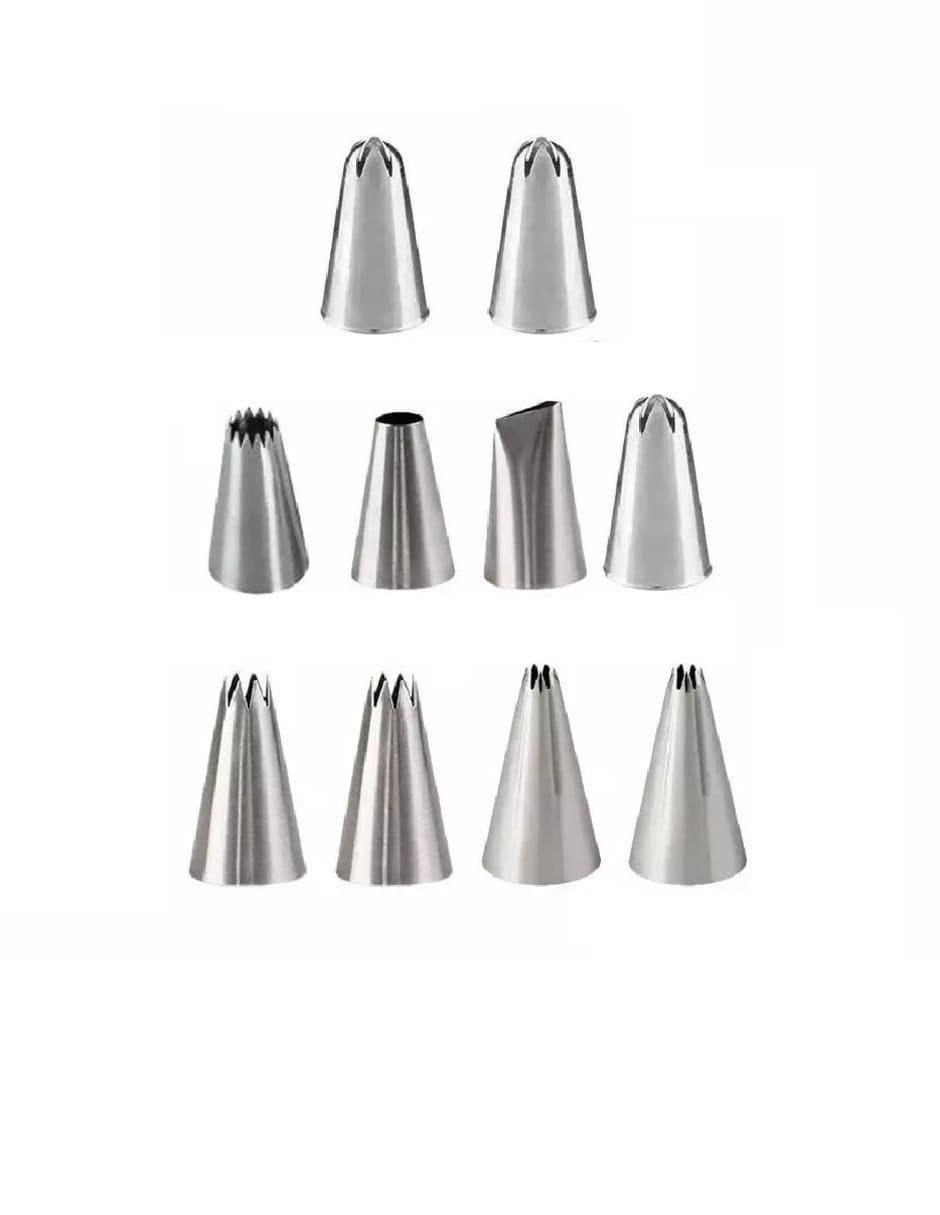 Set de Duyas 12 piezas de acero inoxidable 3