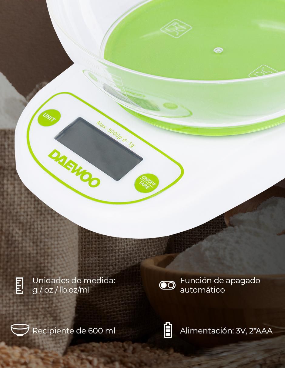 Báscula de cocina 4