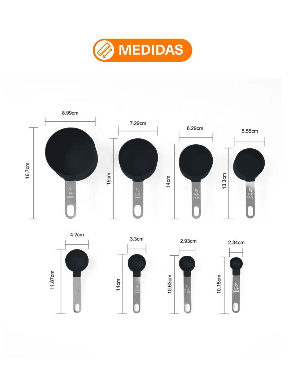 Cucharas medidoras · Utensilios para pesar y medir · El Corte Inglés (8)