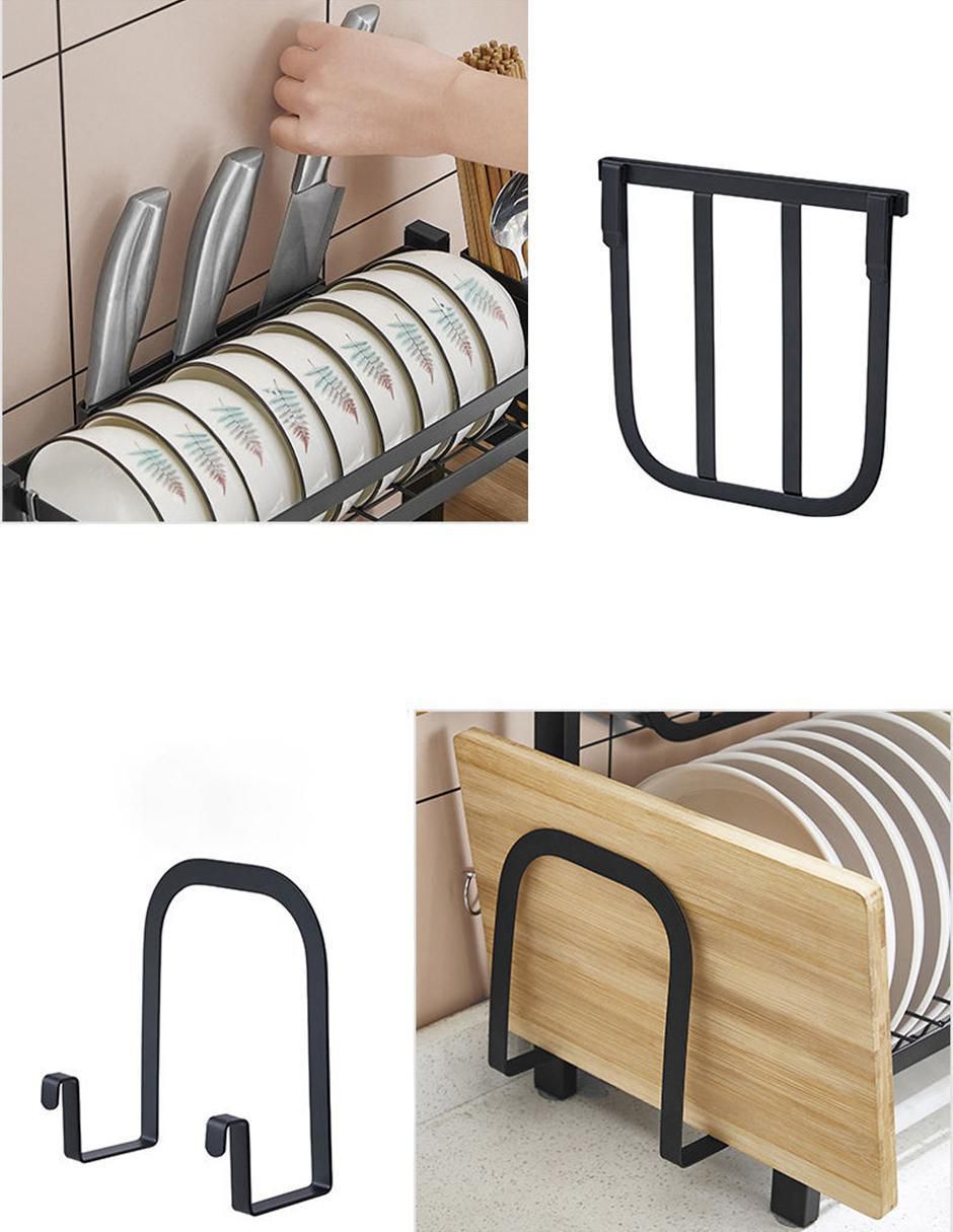 Escurridor de trastes de acero inoxidable 4
