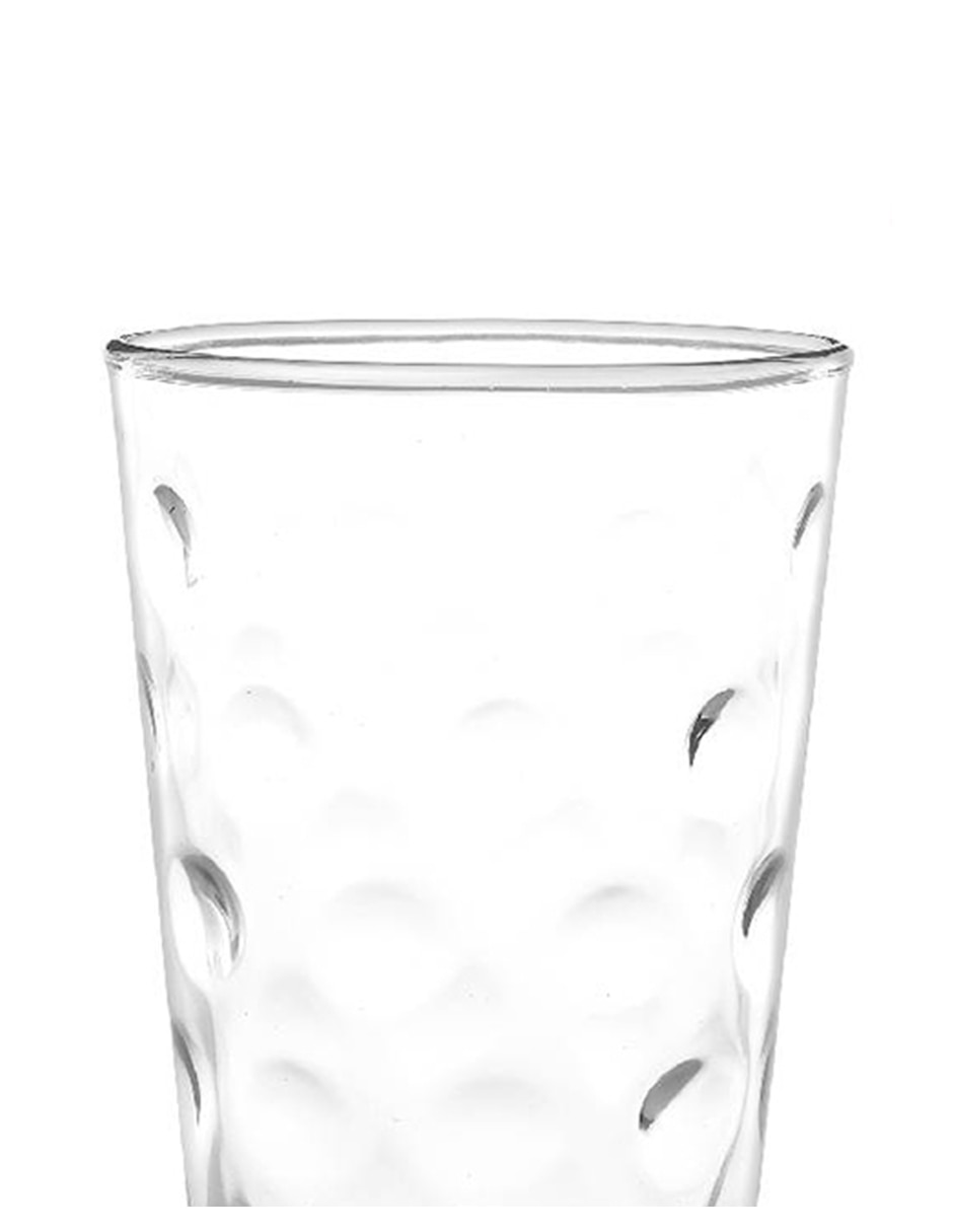 Claplante Vasos de cristal Highball, paquete de 6 vasos de vidrio, vasos  duraderos de 11 onzas para …Ver más Claplante Vasos de cristal Highball