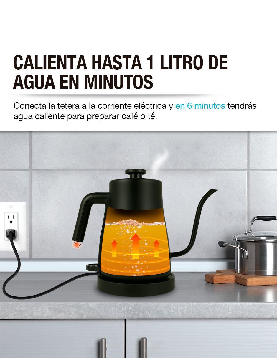 Tetera eléctrica de acero inoxidable 3
