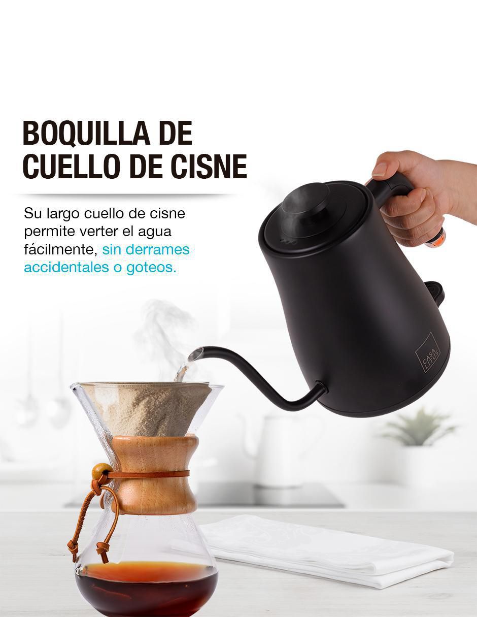 Tetera eléctrica de acero inoxidable 4