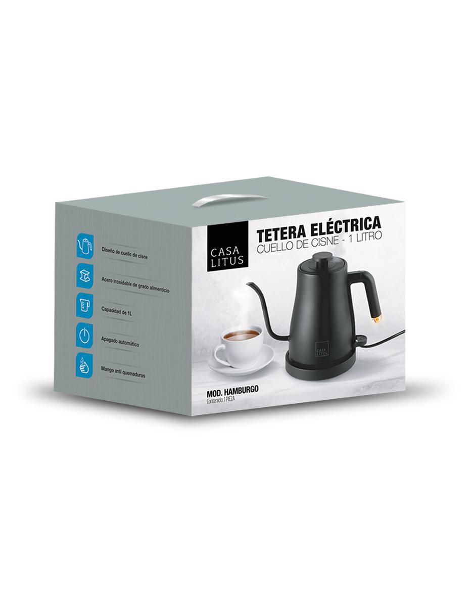 Tetera eléctrica de acero inoxidable 9