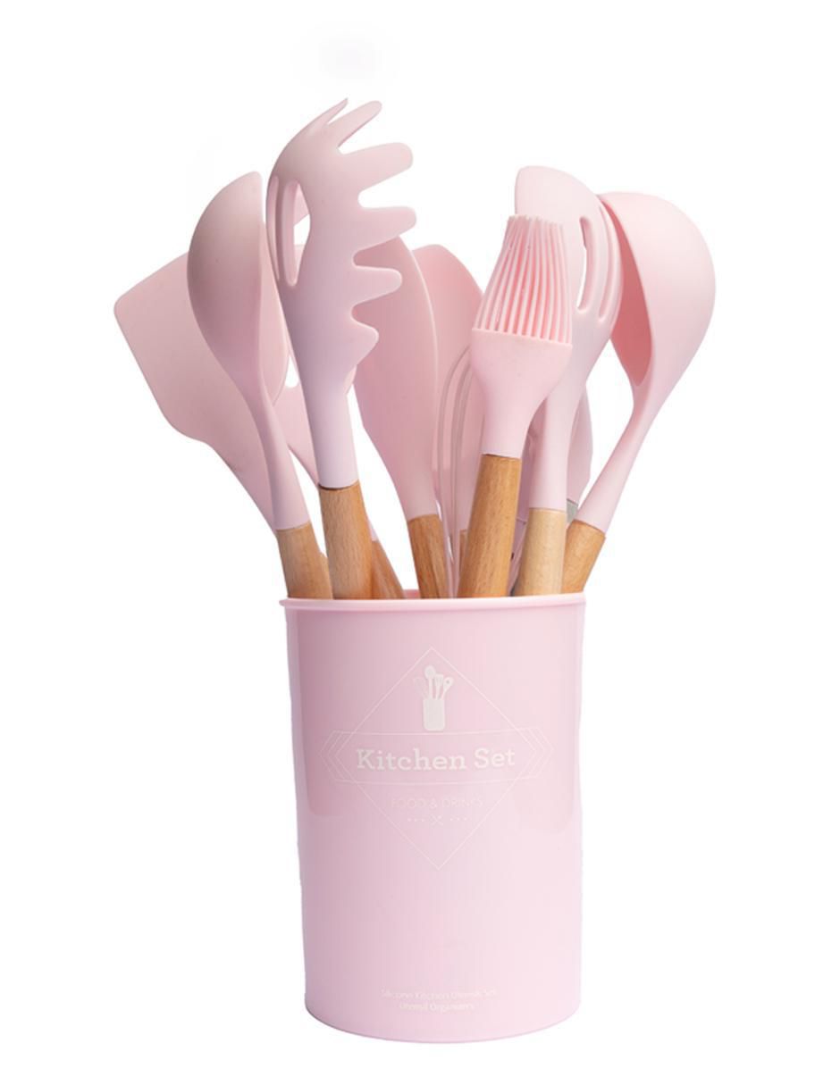 Set utensilios de bambú 2