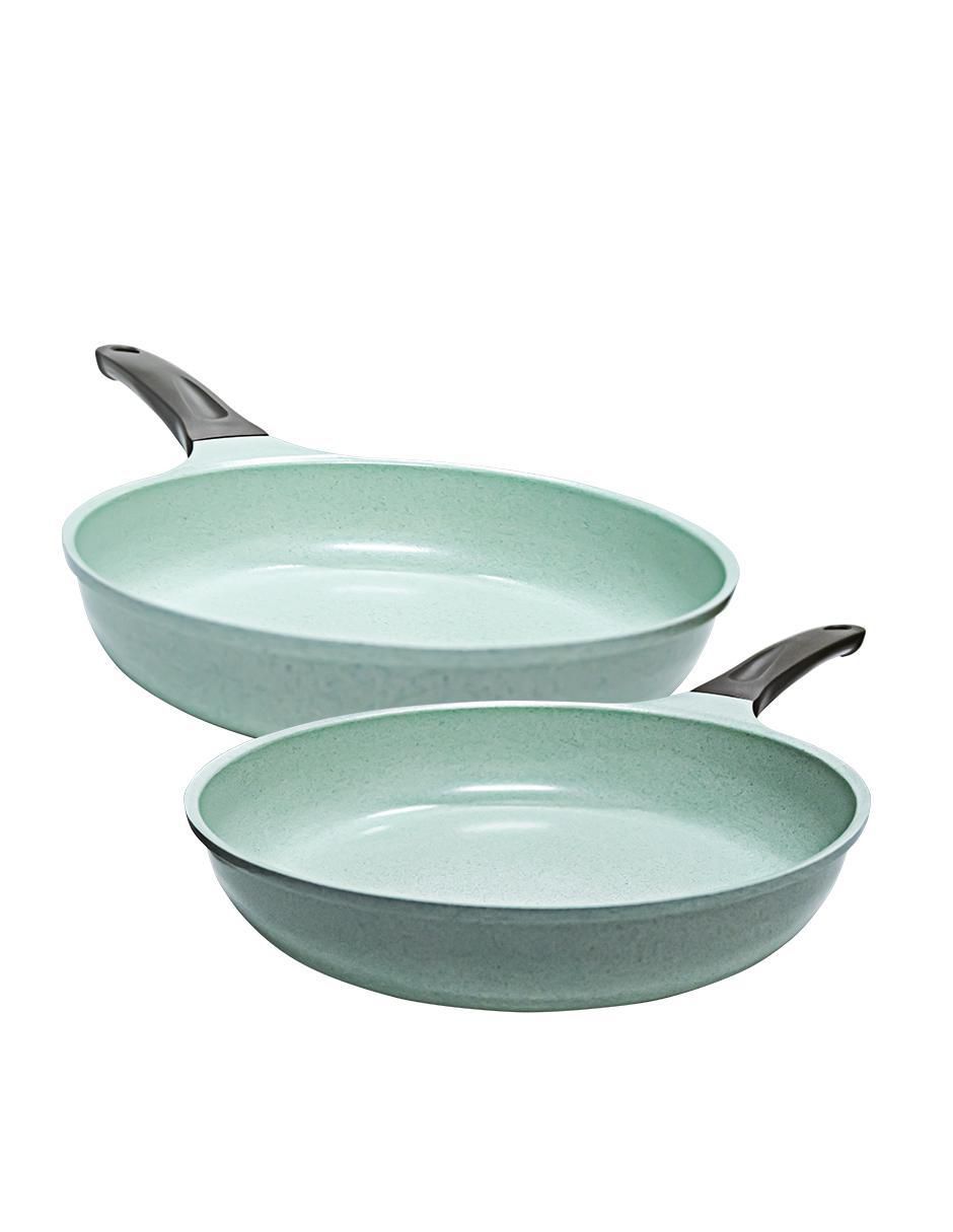 Set de sartenes Jade de hierro 2 piezas 2
