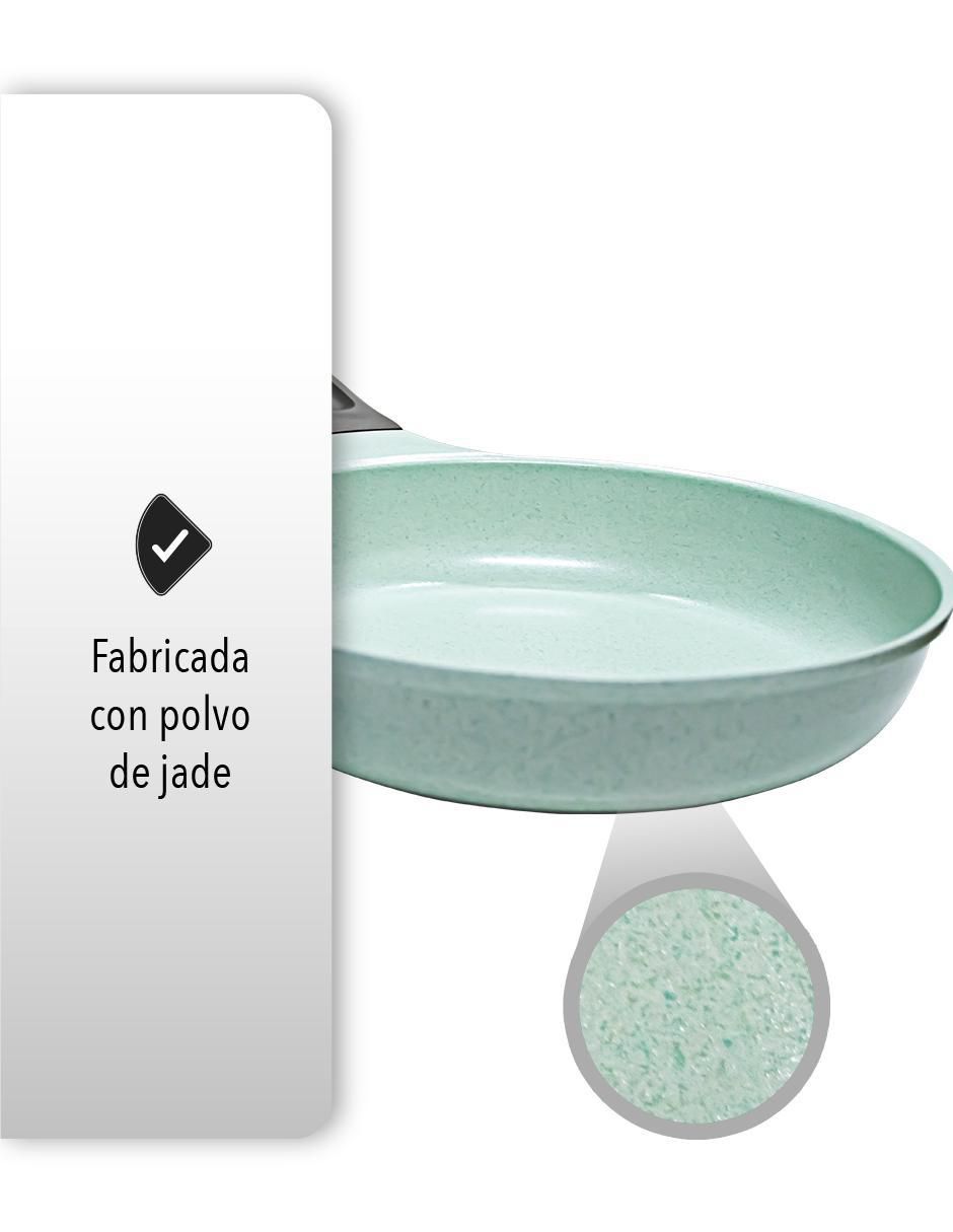 Set de sartenes Jade de hierro 3 piezas 4