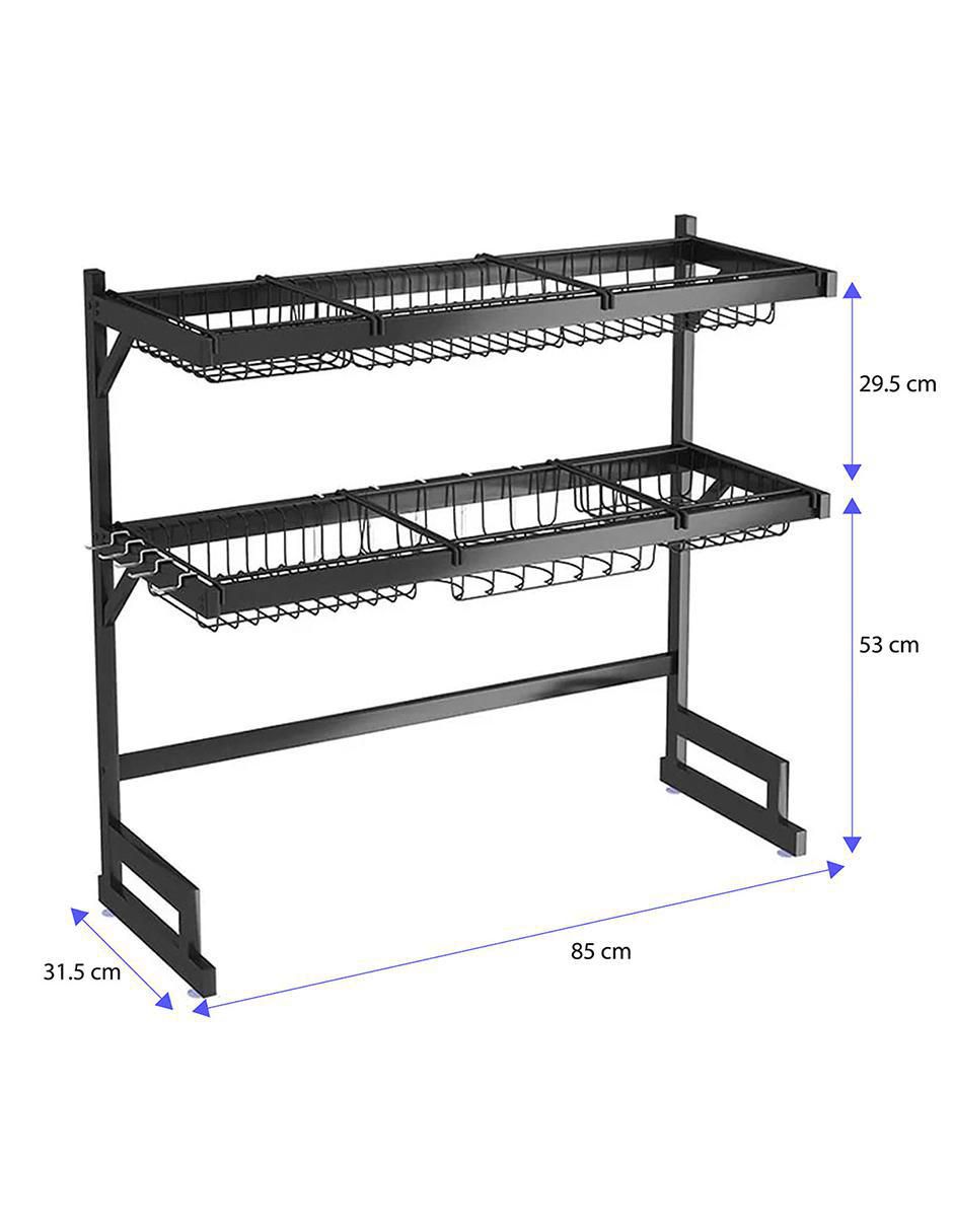 Brandtrendy Escurridor para trastes de Cocina, Organizador de Platos