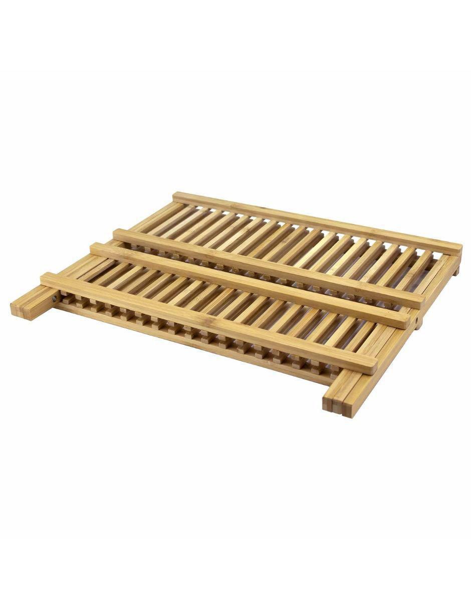 Escurridor de trastes de bambú 2