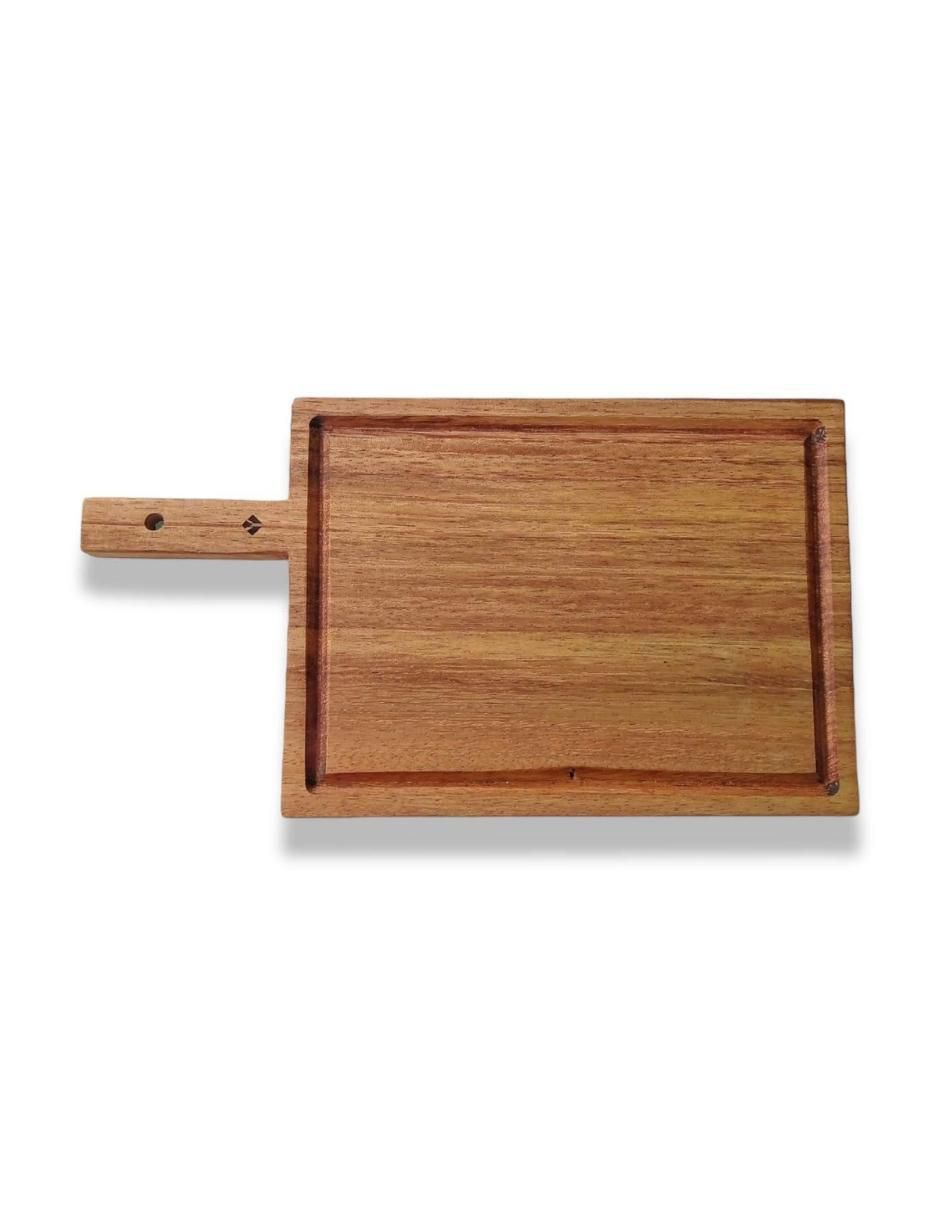 Tabla para picar Rectángular de madera 6