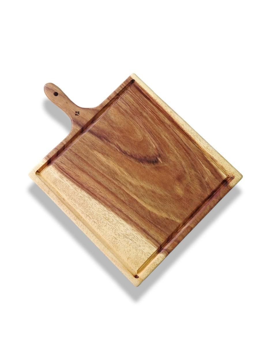 Tabla para picar Cuadrada de madera 6