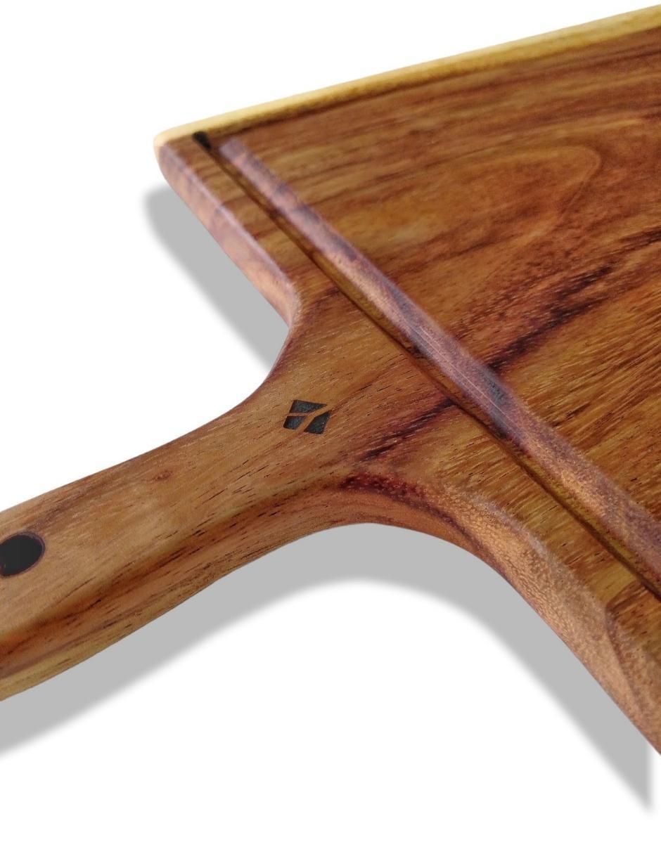 Tabla para picar Cuadrada de madera 8