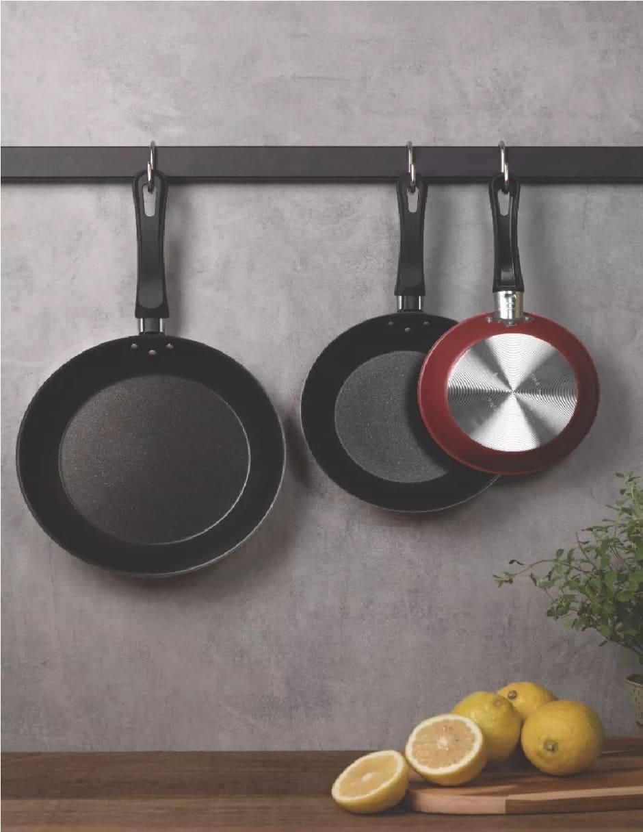 Set de sartenes de aluminio 3 piezas 2