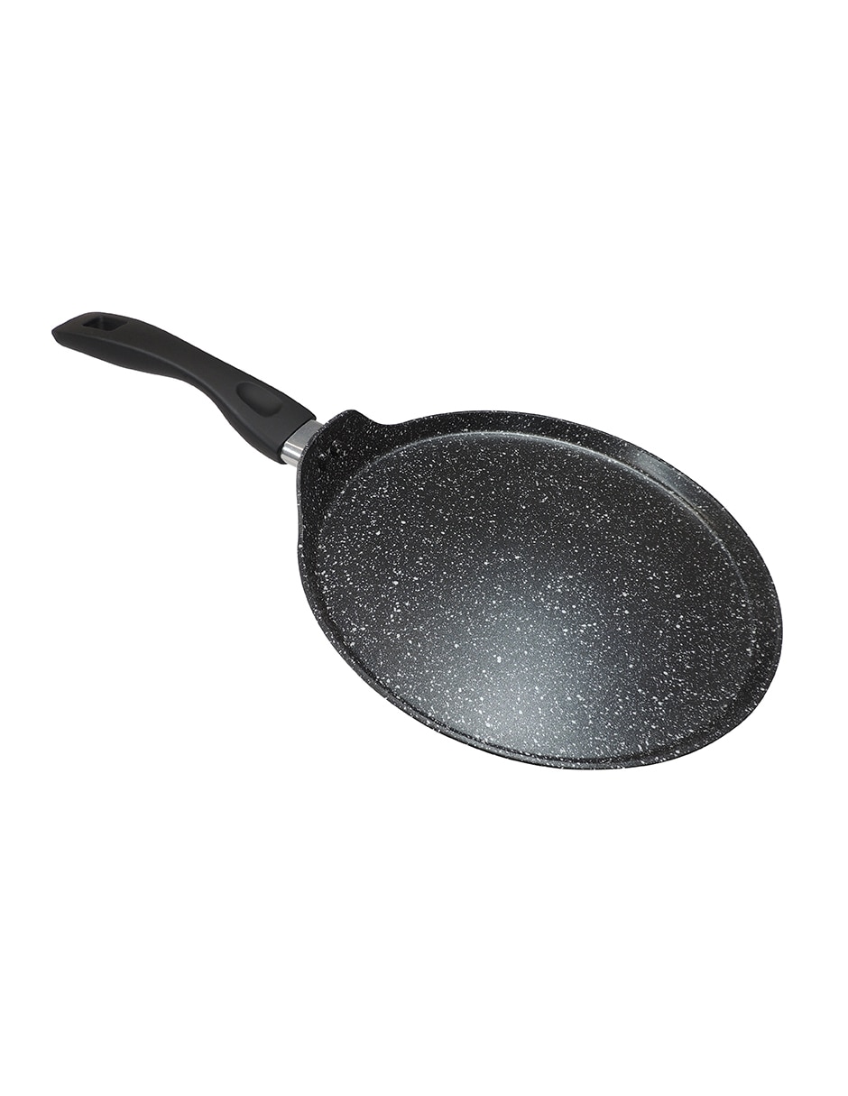 Batería de cocina de aluminio antiadherente piedra 3 piezas 4